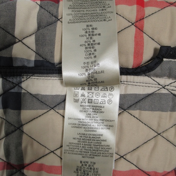 Burberry Brit Men's Diamond Quilted Vest Black Size M - Picture 11 of 12